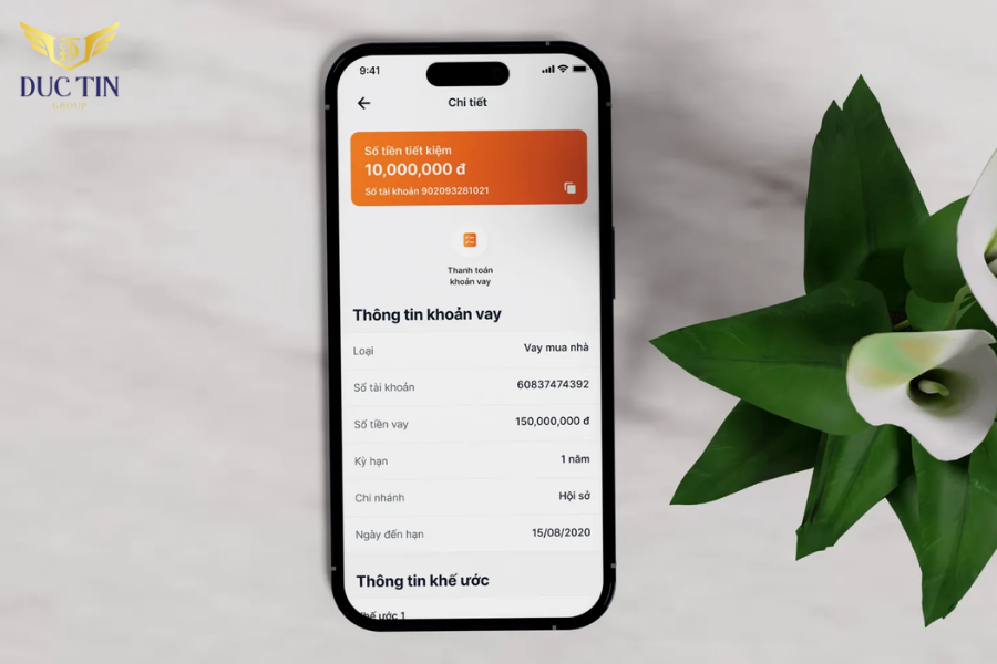 Giải ngân online trên ứng dụng Mobile banking